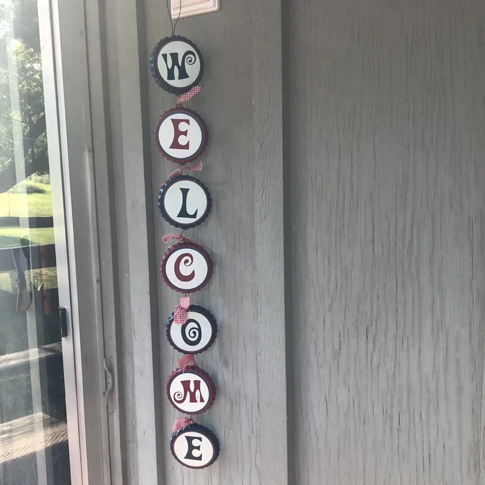 Rustic Style Welcome Sign - Picture 6 of 8